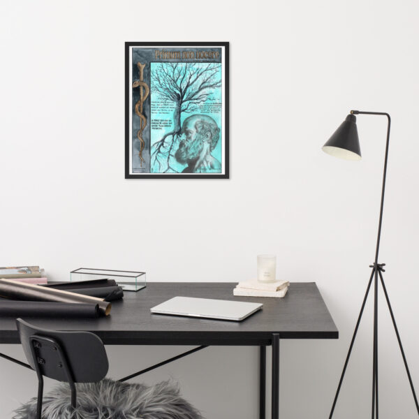 Hippocrate - Affiche Encadrée – Image 2