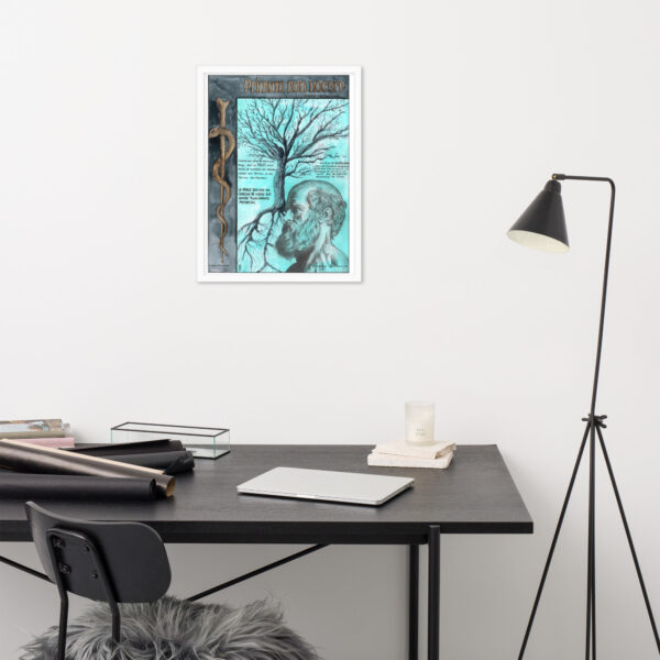 Hippocrate - Affiche Encadrée – Image 4