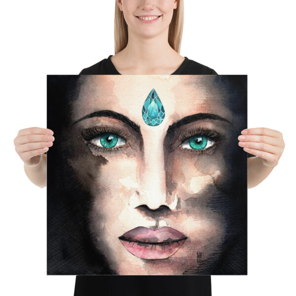 La guérisseuse Atlante - Affiche