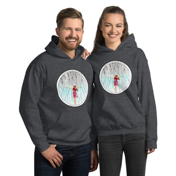 Prière de Saint François - Sweat à capuche – Image 3