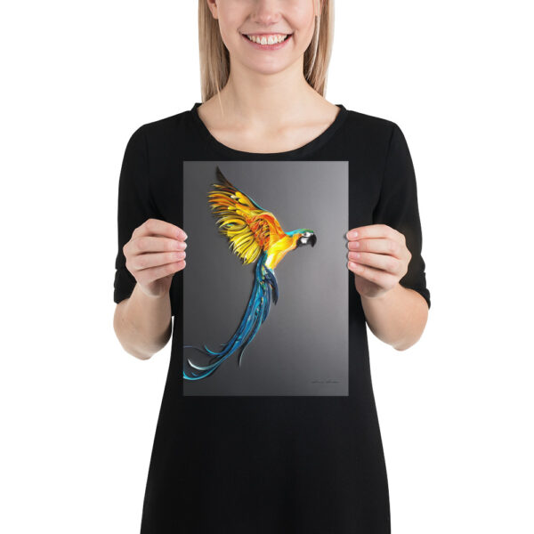 Blue le perroquet - Poster – Image 2