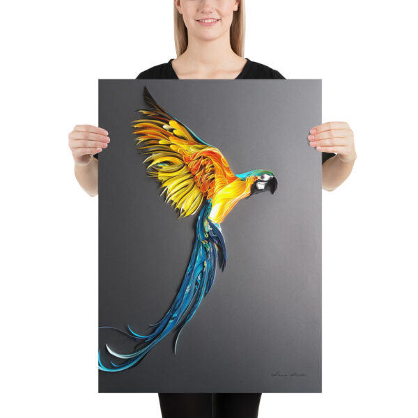 Blue le perroquet - Poster – Image 3