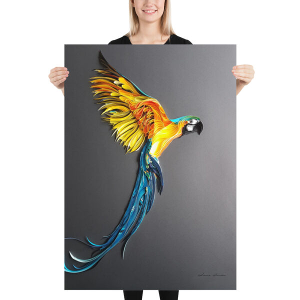 Blue le perroquet - Poster – Image 4